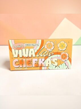 🧡ALAMAR COSMETICS🧡Viva Las Cheekas Cheek Palette in Medium/Tan/NIB